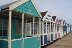 Beach huts in Southwold