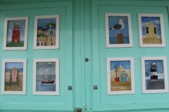 Beach huts in Southwold