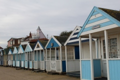 Beach huts in Southwold