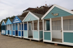 Beach huts in Southwold