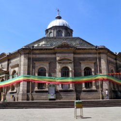 This photo shows St. George Cathedral, Addis Ababa