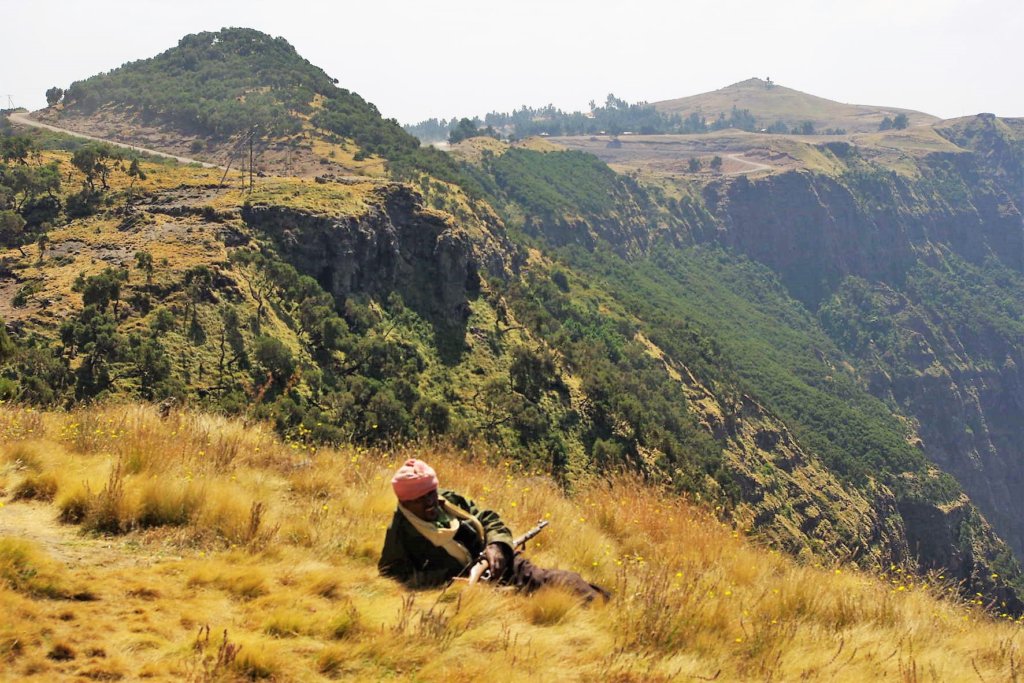 This photo shows one of our guides relaxing between shifts