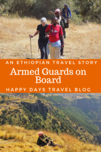 As part of my travel story series, what it feels like to have armed guards with you on your trip. #Africa #Ethiopia #trekking #wildlife