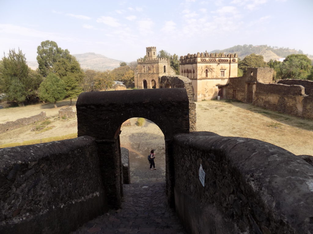 This photo shows the Royal Enclosure with the mountains behind