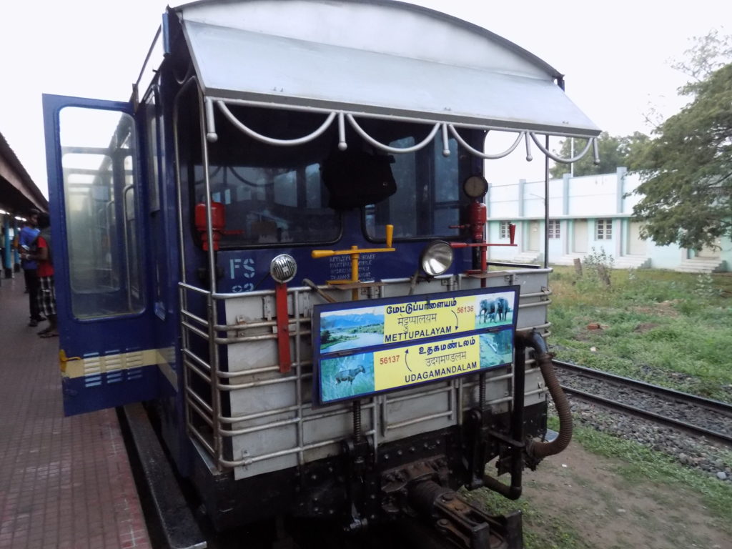 This photo shows the front carriage of our train with the original destination boards