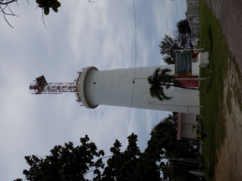 This picture shows the 80 metre high lighthouse at Galera Point, Trinidad