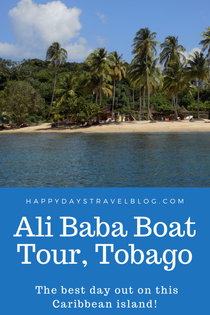 Are you going to Tobago? Make sure you book a boat trip with Ali Baba! It will be the best day of your holiday! #Caribbean #Tobago #boattrip