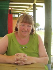 This photo shows me sitting in a cafe in Aphrodisias