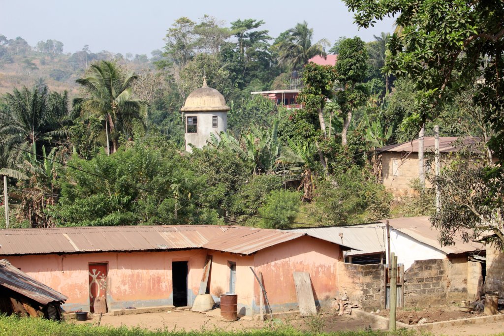 This photo shows the village of Kouma Konda