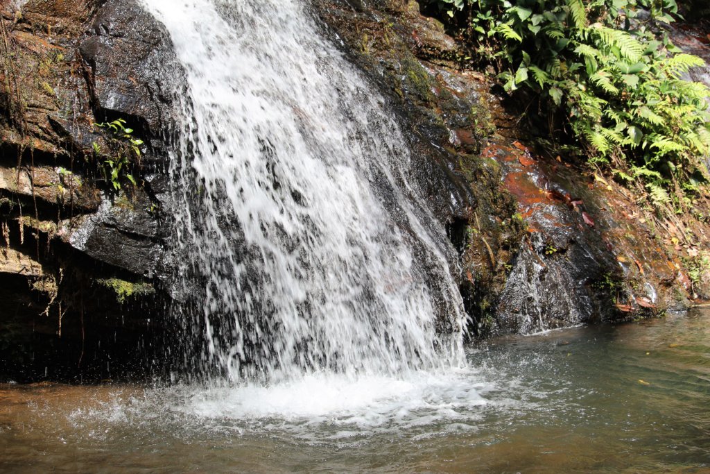 This picture shows the waterfall