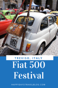 Funky Fiat 500s on Parade! #Italy #Treviso #Fiat500