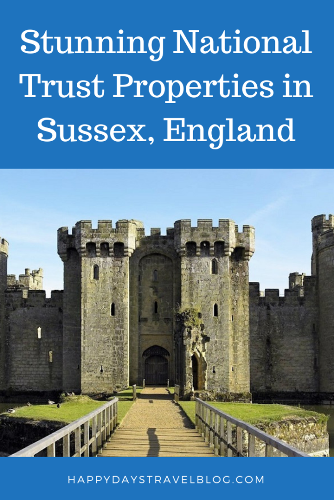 Are you planning a trip to Sussex, England? Don't miss these fabulous National Trust properties. From Bodium Castle to Rudyard Kipling's house to the stunning Sheffield Park, here are days out not to be missed. #travel #nationaltrust #england #sussexl