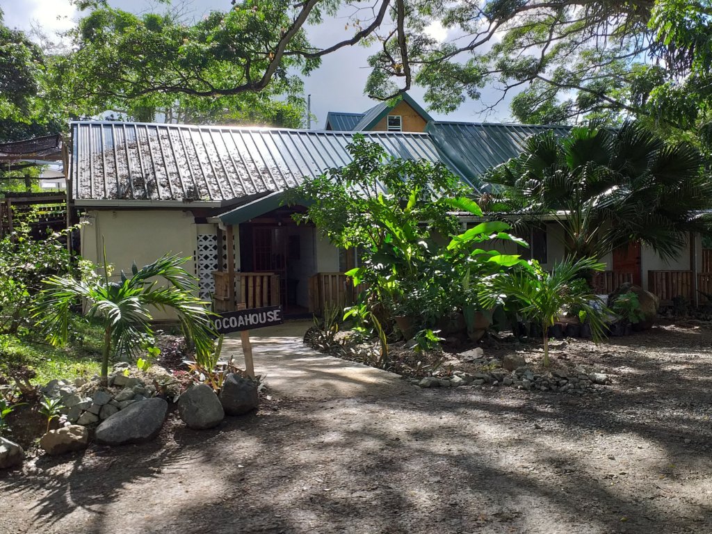 This photo shows the Cocoa House which now houses the guest rooms