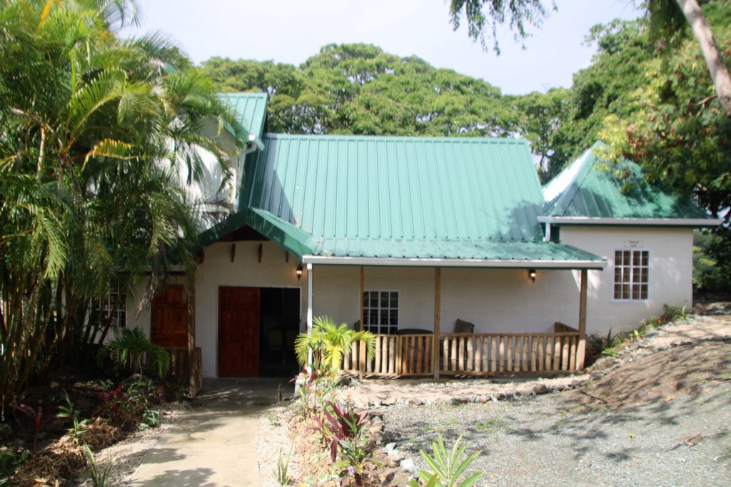 Thisphoto shows the main estate building which is where guests are greeted and which is used as a conference room