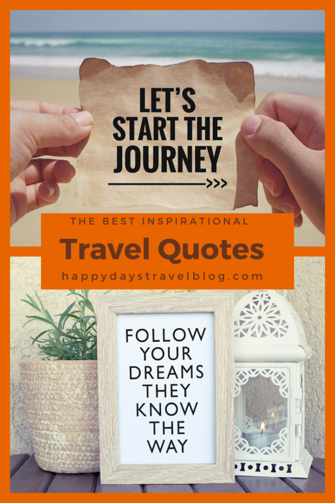 Do you need some travel inspiration? Check out this compilation of the best travel quotes. #travelquotes #travel #quotes