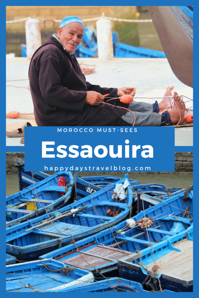 If you're in Morocco, don't miss visiting Essaouira. Read this article for lots of ideas of things to do in this attractive fishing town. #Africa #Essaouira #Morocco