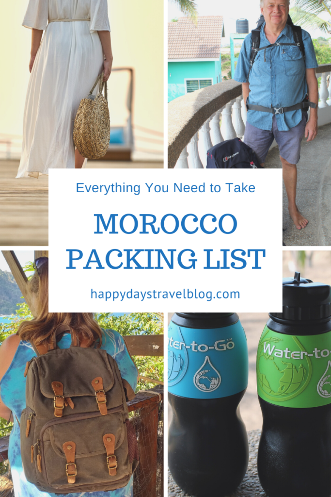 The ultimate Morocco packing list. Read this article for everything you need to take with you for a trip around Morocco. This packing list for Morocco is the only one you'll need!