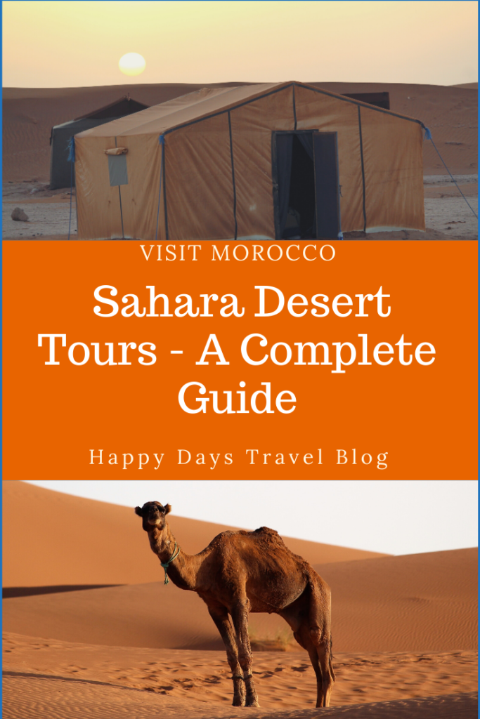 If you're planning a trip to Morocco, you must include a night or two in the Sahara Desert. This article will tell you everything you need to know about Morocco desert tours. #Morocco #deserttours #Sahara