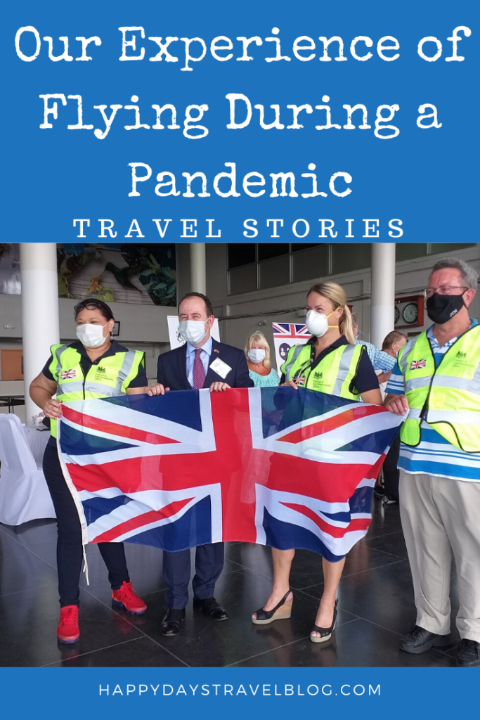 Do you wonder what it's like to fly during a pandemic? Read my story of our repatriation flight from Tobago to London. #travel #flight #flying #repatriation
