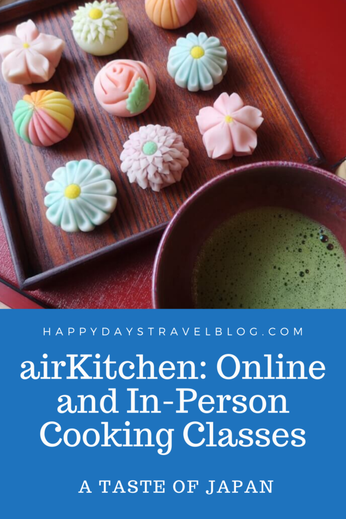 A review of airKitchen, online and in-person cooking classes. #cookingclasses #Japan #onlinecookingclasses