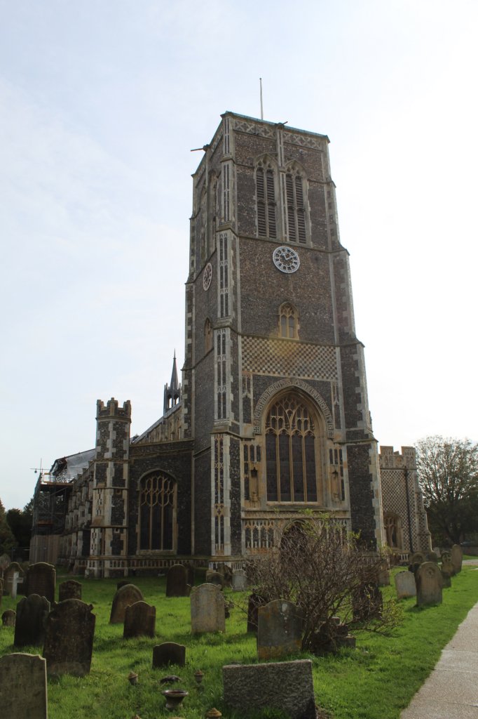 This photo shows the end view of the church