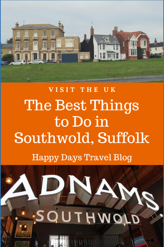 Read this post for all the best things to do in Southwold, Suffolk including the beach, the pier, Adnams Brewery, shopping, the harbour, and loads more. #visitengland #southwold
