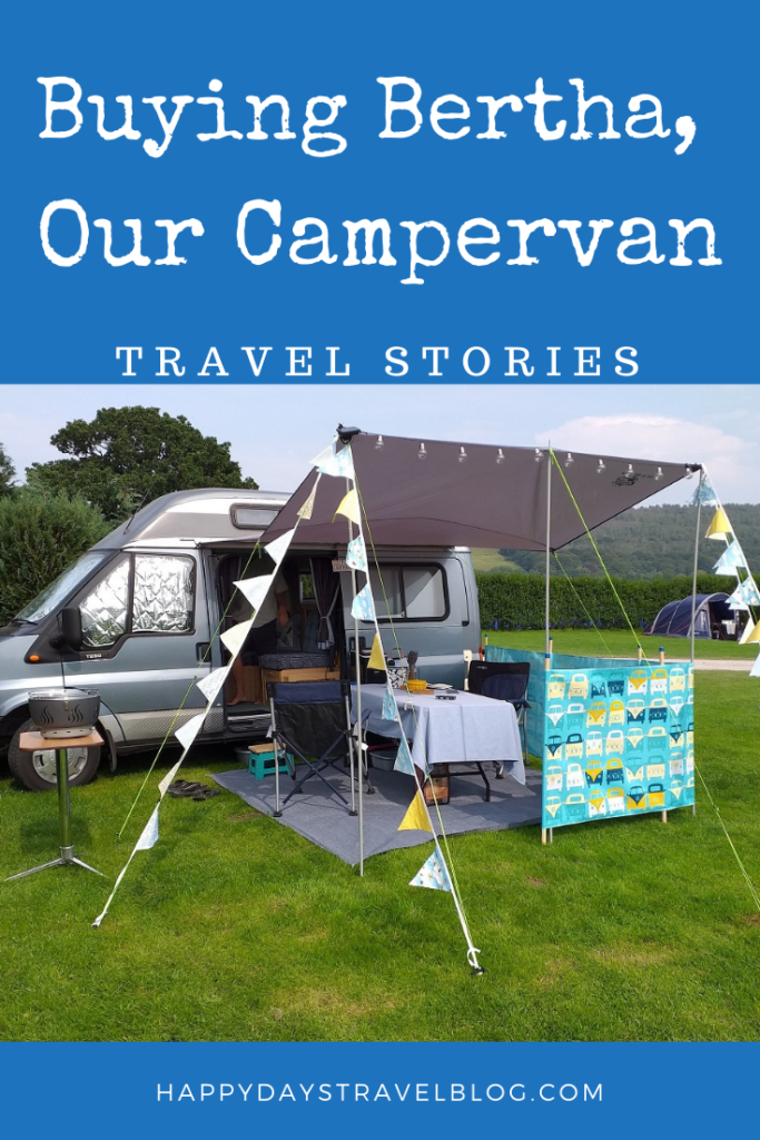 Read the story of why and how we bought our campervan, Bertha. #campervan #vanlife