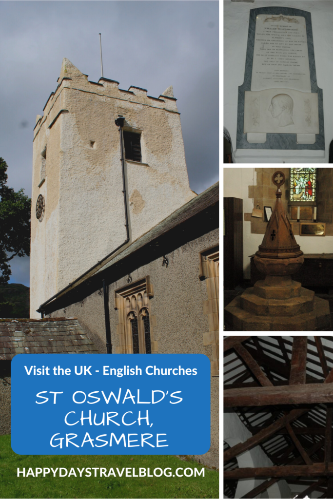 Read this guide to St Oswald's Church in Grasmere in the heart of the Lake District. It's the burial place of William Wordsworth. #visitengland #lakedistrict #grasmere #williamwordsworth