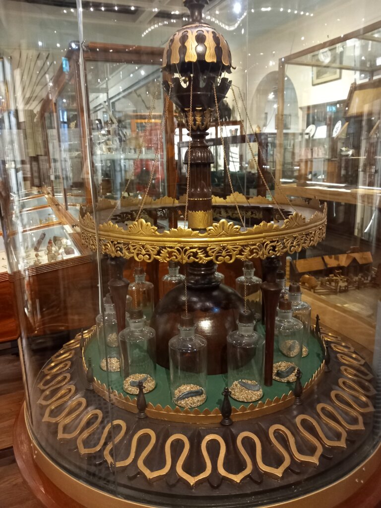 This photo shows a model of the  Tempest Prognosticator